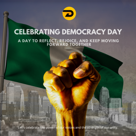 Celebrating Democracy Day with You, Our Everyday Heroes 🇳🇬