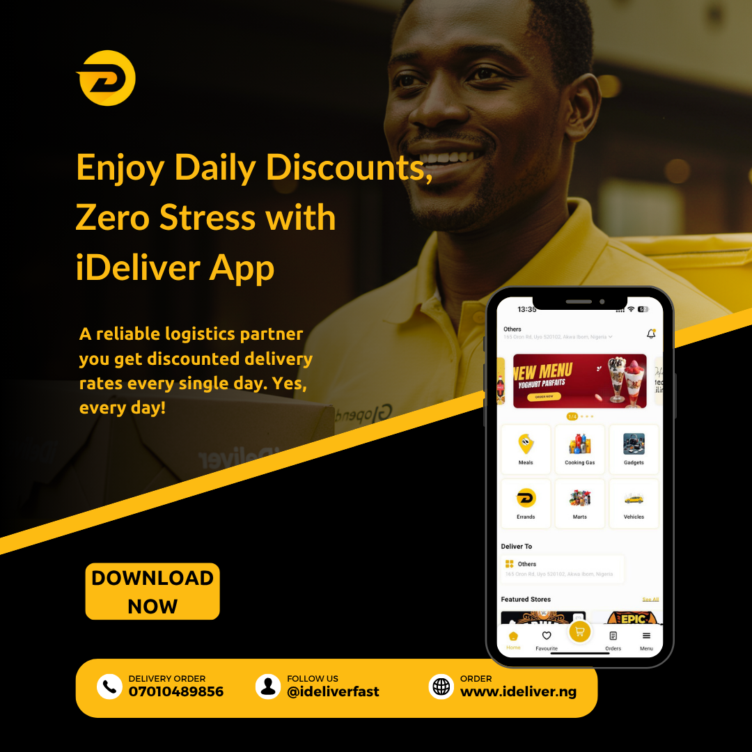 Enjoy Daily Discounts, Zero Stress with iDeliver App