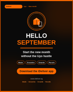 Hello September: Start the New Month Without the Uyo Hustle with iDeliver
