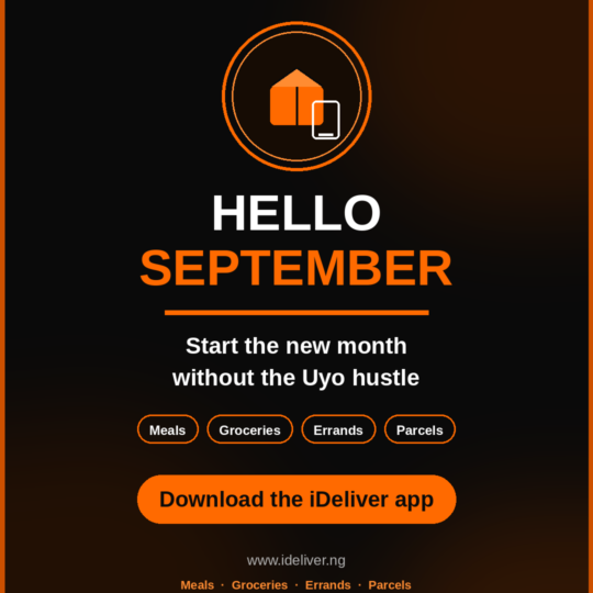 Hello September: Start the New Month Without the Uyo Hustle with iDeliver
